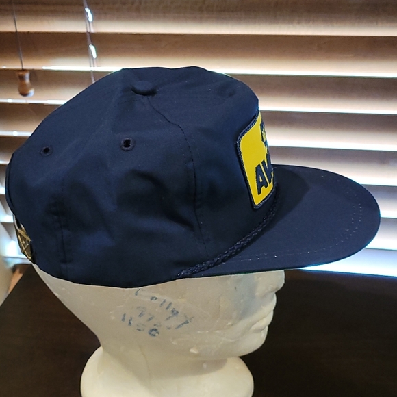 Vintage K Brand USA leather strap Roche Avatec patch - Picture 3 of 6